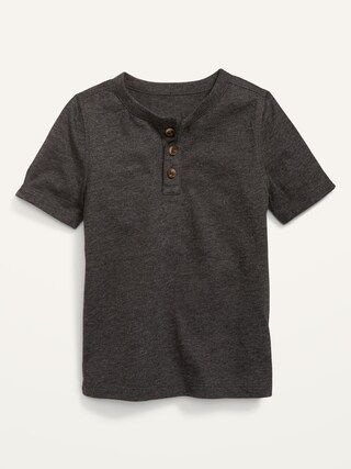 Solid Short-Sleeve Henley for Toddler Boys | Old Navy (US)