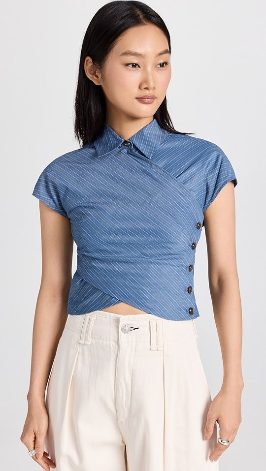 Tory Burch Wrap Top | SHOPBOP | Shopbop