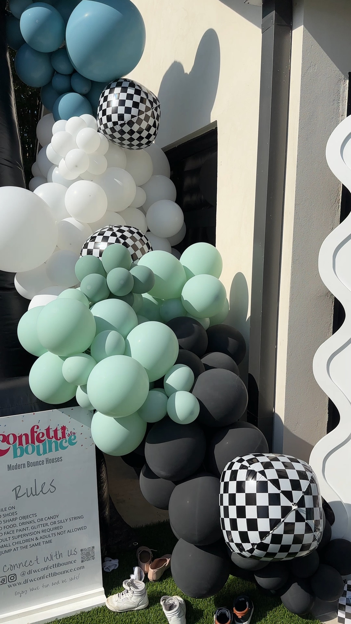 DIY balloon garland from Knox’s third birthday party 🎈 

#LTKKids #LTKFamily