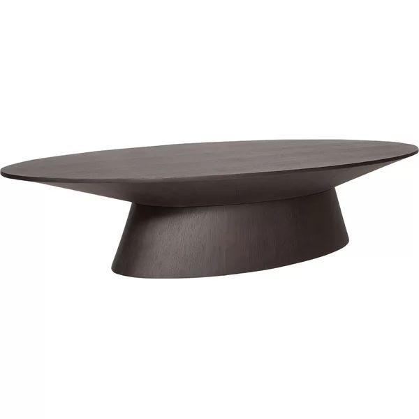 Finch Solid Wood Pedestal Coffee Table | Wayfair Professional
