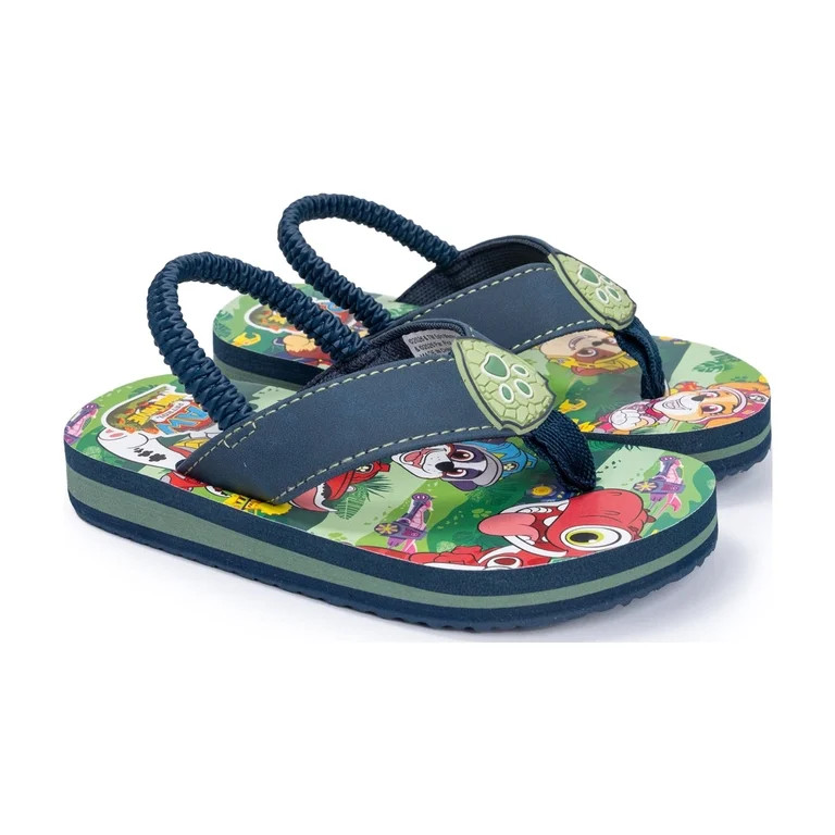 PAW Patrol: The Dino Movie Toddler Flip Flop Sandals | Walmart (US)