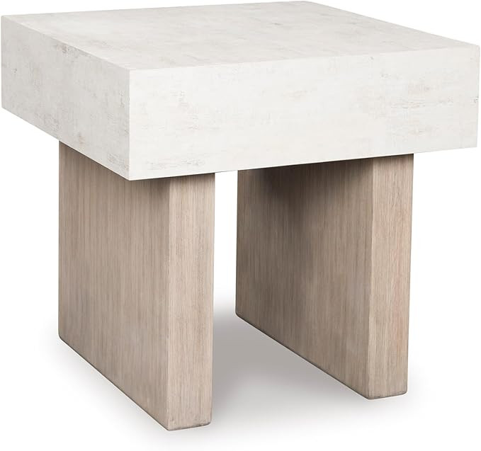 Signature Design by Ashley Jorlaina Modern End Table with Heat Resistant, Scratch Resistant and F... | Amazon (US)