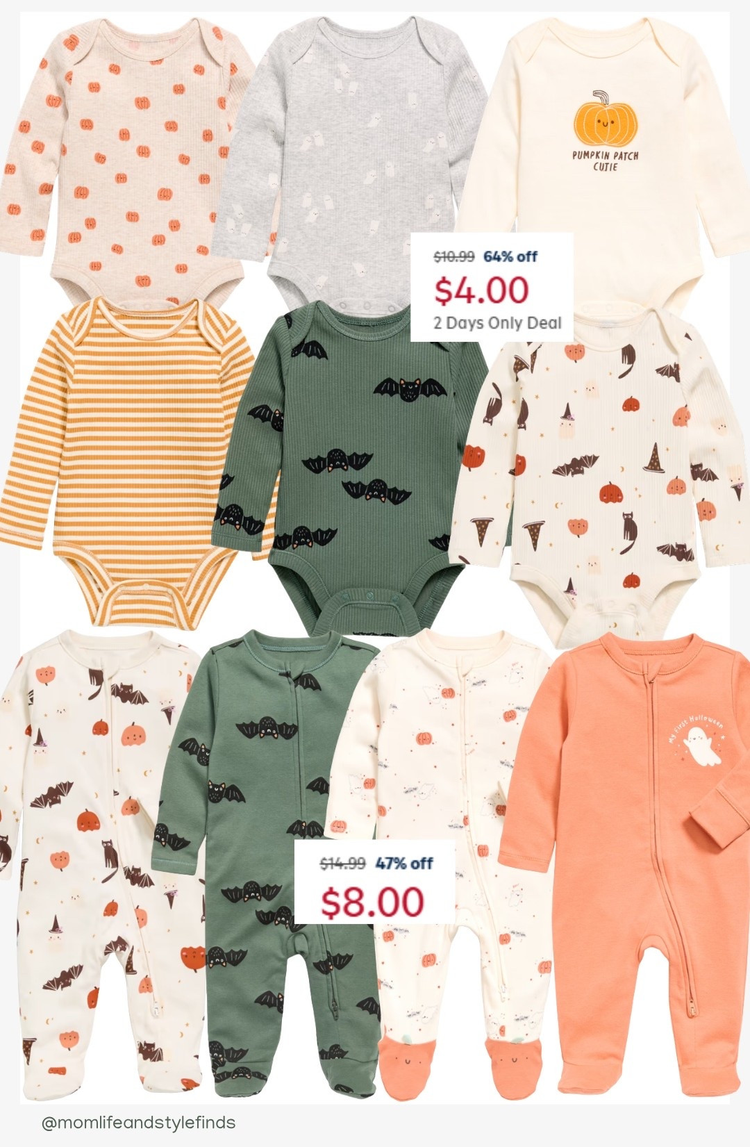 Sneak peek at baby Halloween + it’s on sale! I know it’s early but these are so cute!

#babyhalloweenoutfit #babysfirsthalloween #babyboyclothes #babygirlfashion #oldnavystyle #fall2026

#LTKSeasonal #LTKmomlife #LTKBaby
