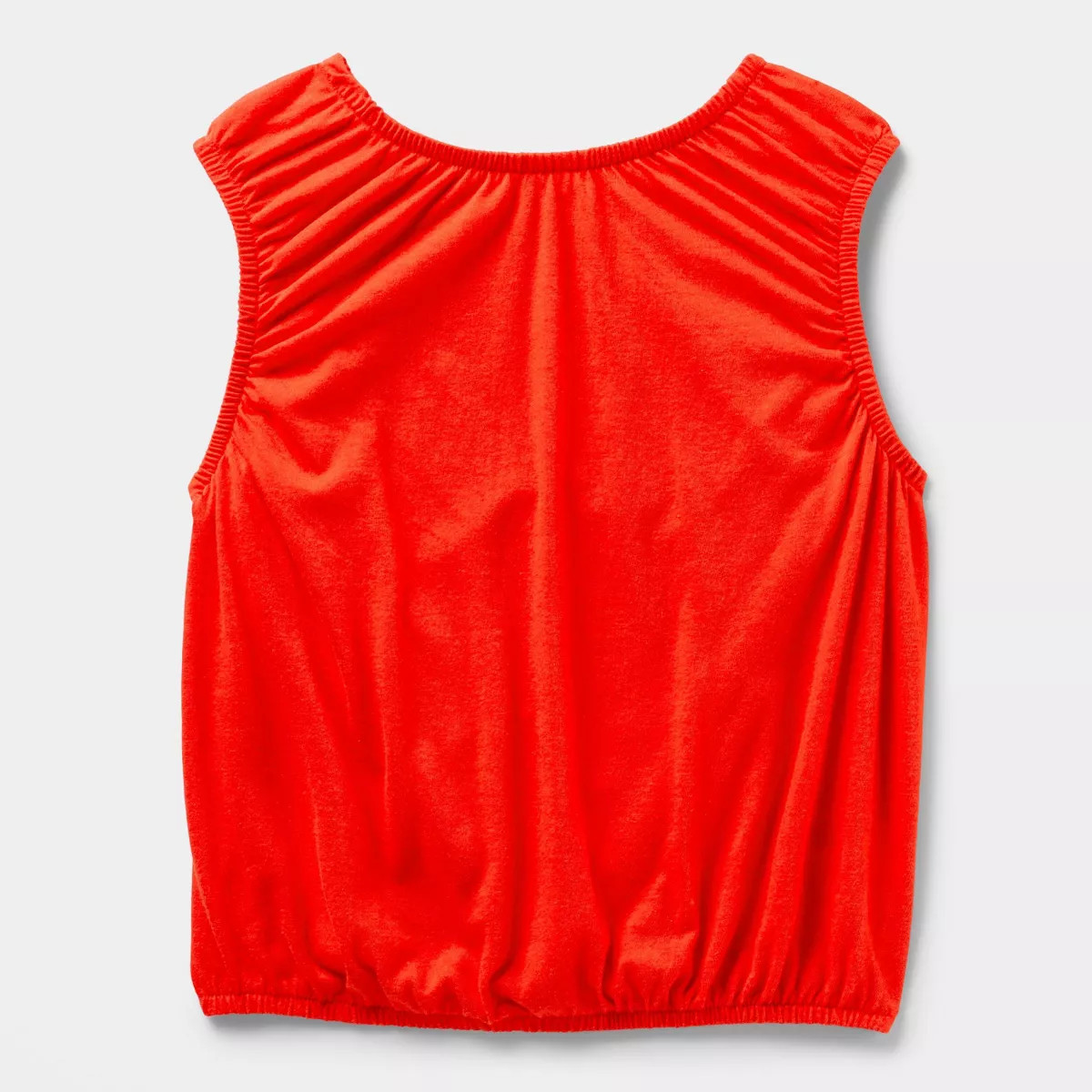 Women's Bubble Hem Tank Top - A New Day™ Red XS | Target