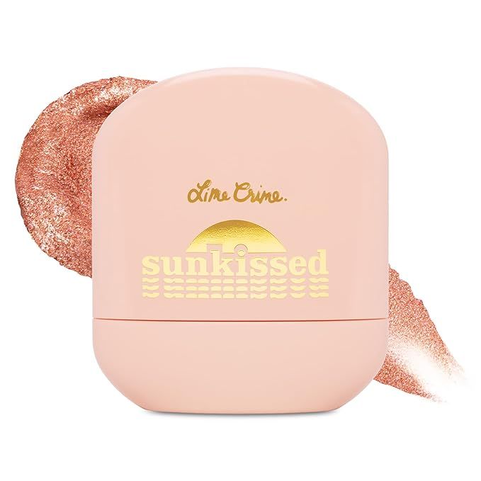 Lime Crime Multi-Use Facial Highlighter, Maui (Rose Gold) - Sunkissed Glimmering Skin Sticks - Sh... | Amazon (US)