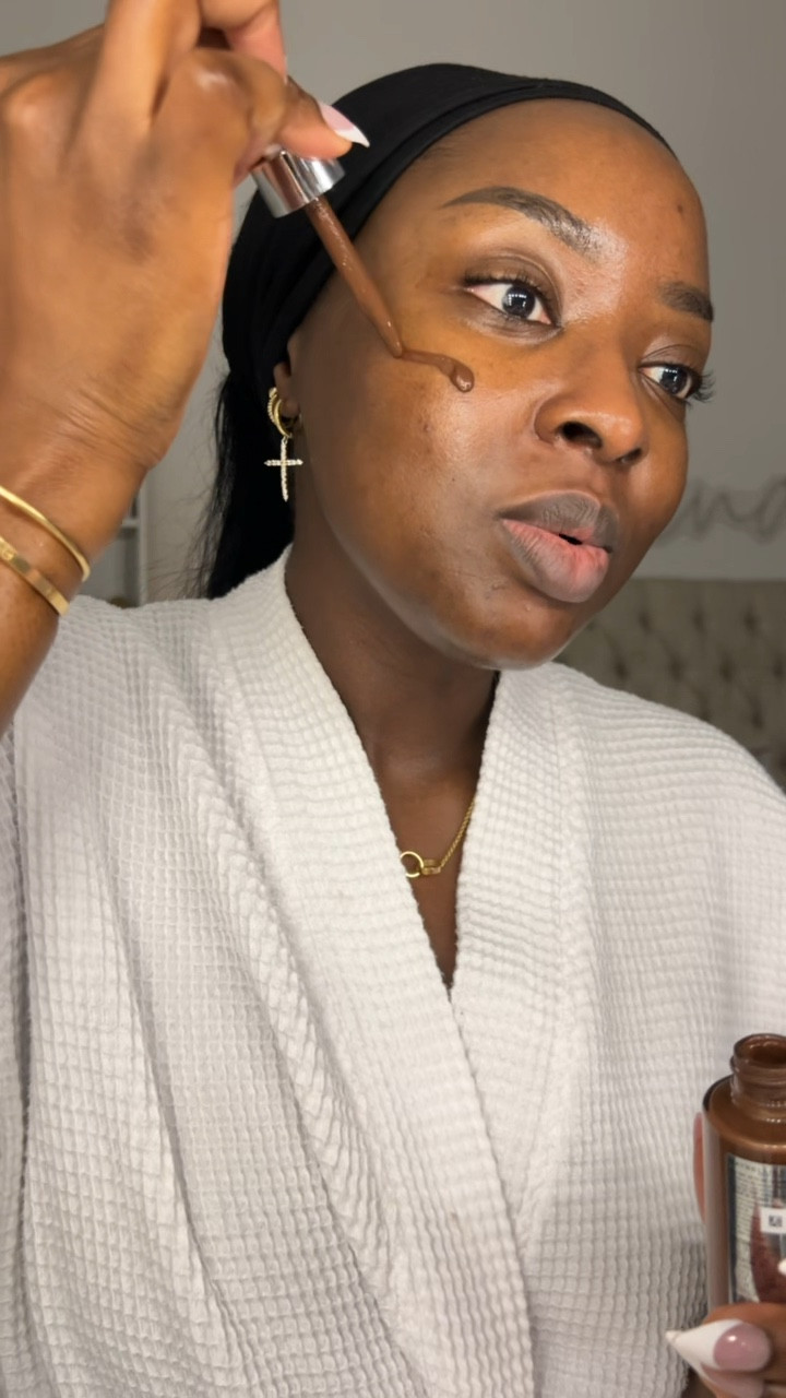 GRWM pt. 1: using Maybelline skin tint in shade 375 

#LTKbeauty #LTKfindsunder50 #LTKVideo