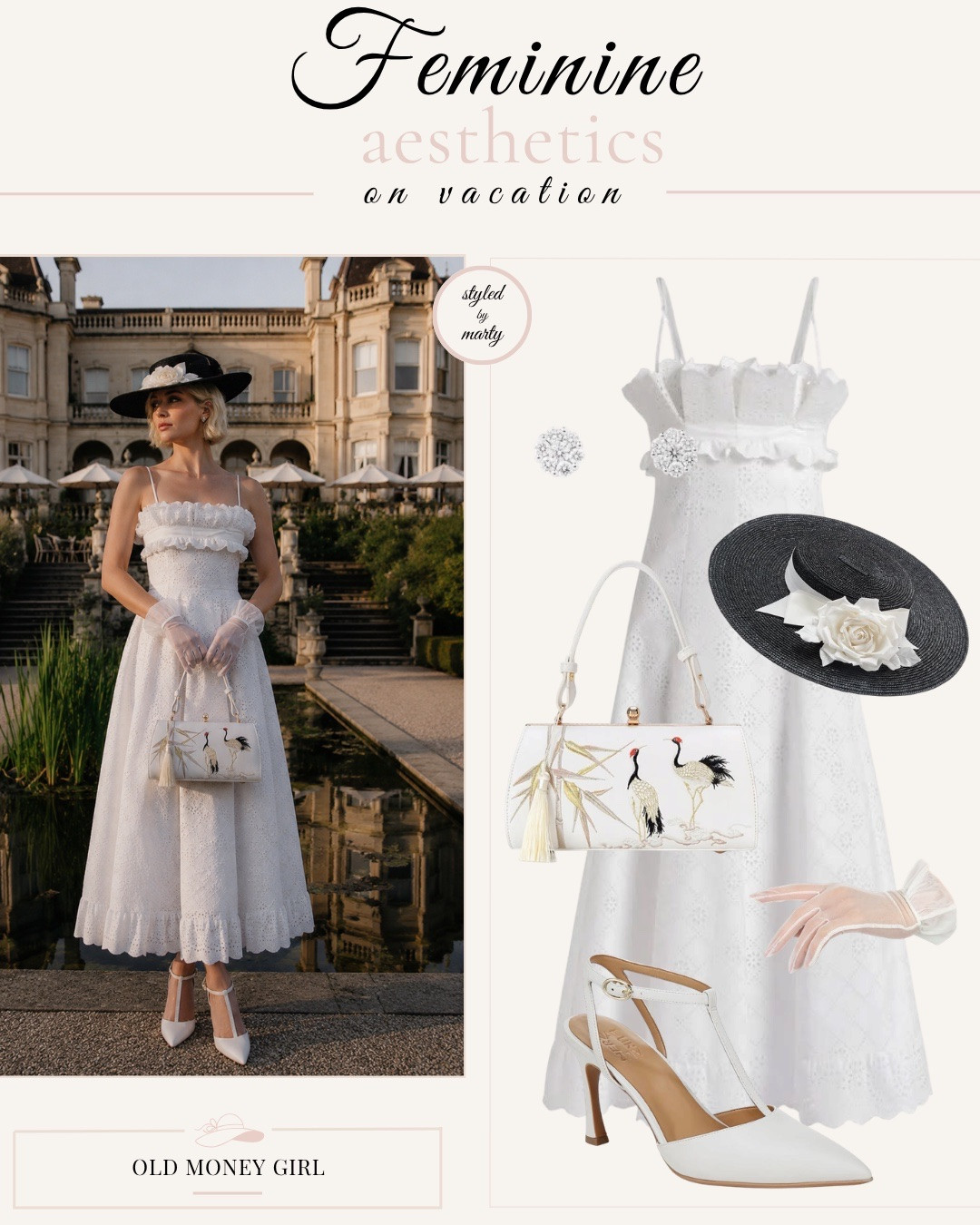 Feminine aesthetics on vacation part 2 💞☀️🏝️


💐Selenichast “ Use Code: marty26 - 26% off “🤍🫐

Feminine style, feminine outfit, feminine fashion, vacation style, vacation outfit, summer outfit, summer dress, resort style, resort wear, classy outfit, elegant outfit, midi dress, old money, coquette, luxury fashion, white dress

#LTKeurope #LTKsummer #LTKstyletip