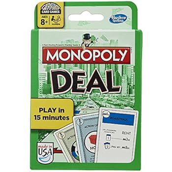 Monopoly Deal Card Game (EA) | Amazon (US)
