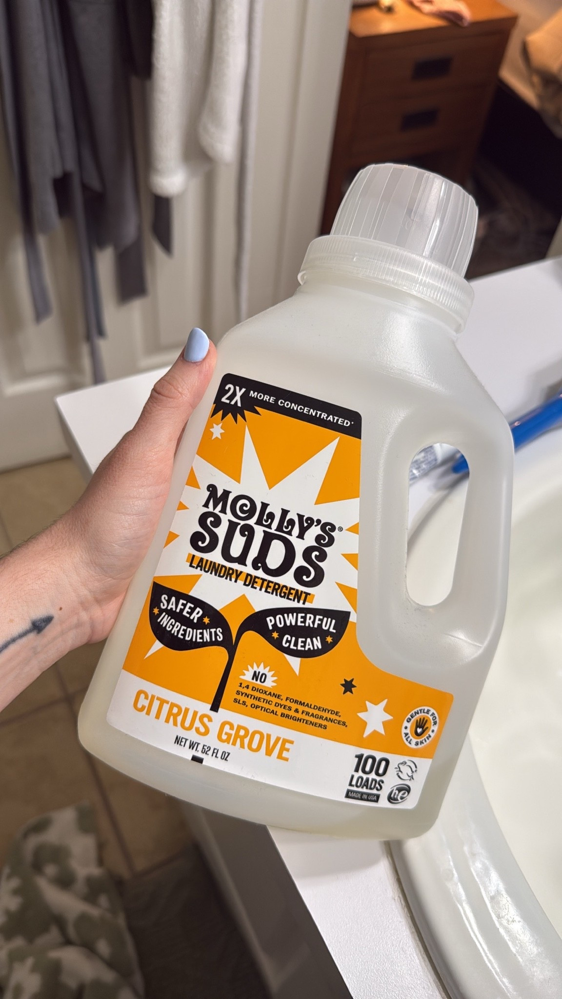 Loving this detergent! Leaves our clothes so fresh and surprisingly soft!!

#LTKmomlife #LTKBaby #LTKKids