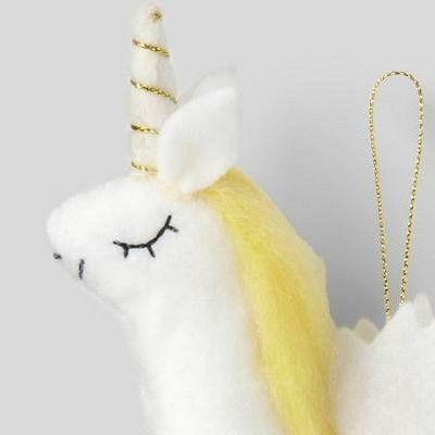7" Felt Unicorn Christmas Tree Ornament - Wondershop™ | Target