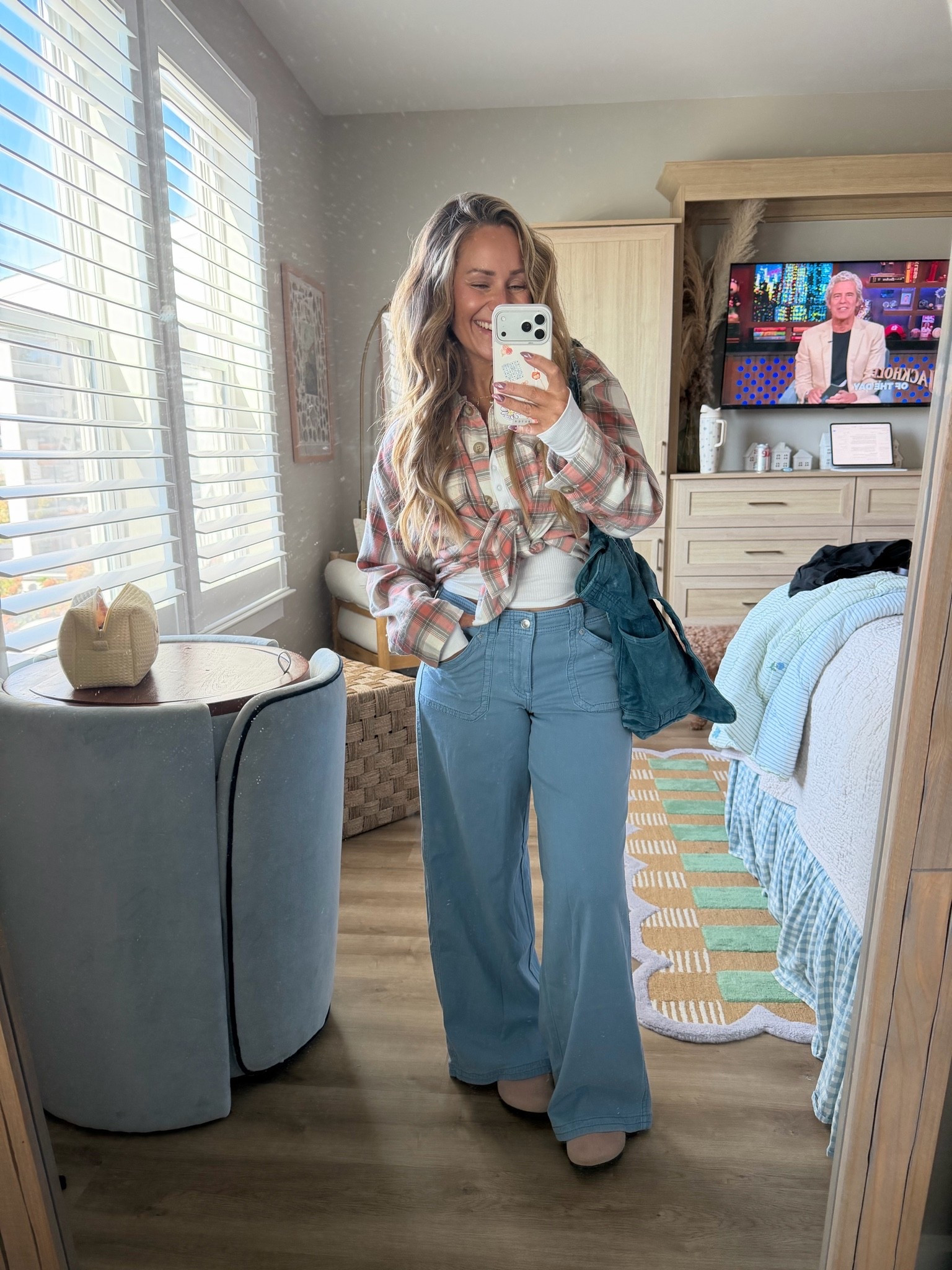 The in-between-weather uniform — light denim, a striped layer, and a jacket you can shrug off by noon. Sized: 6 in the jeans, S in the top, M in the jacket for room.

#LTKgrwm #LTKootd #LTKdayinmylife