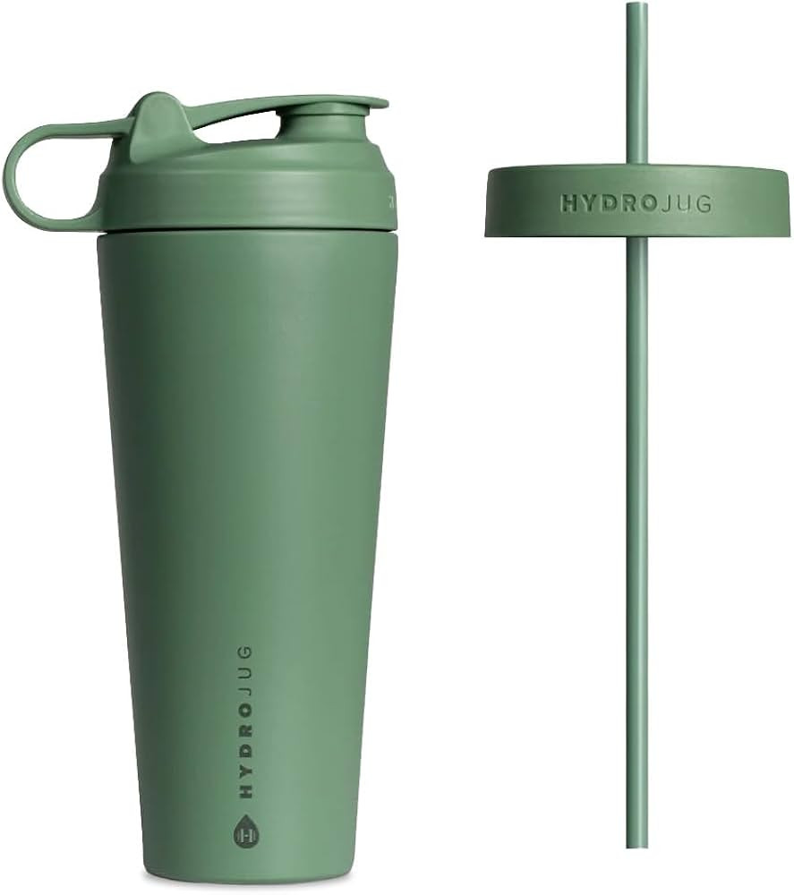 HydroJug Stainless Steel Shaker Cup 24oz - Perfect For Protein Shakes, Pre-Workout Drinks, Iced C... | Amazon (US)