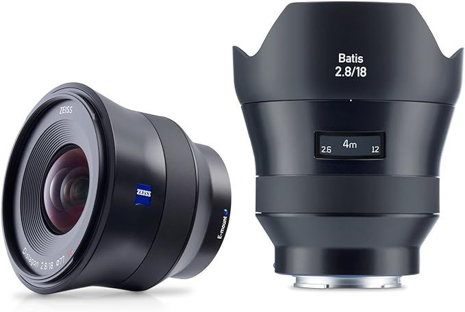 Zeiss Batis 2.8/18 Wide-Angle Lens for E-Mount, Black | Amazon (US)
