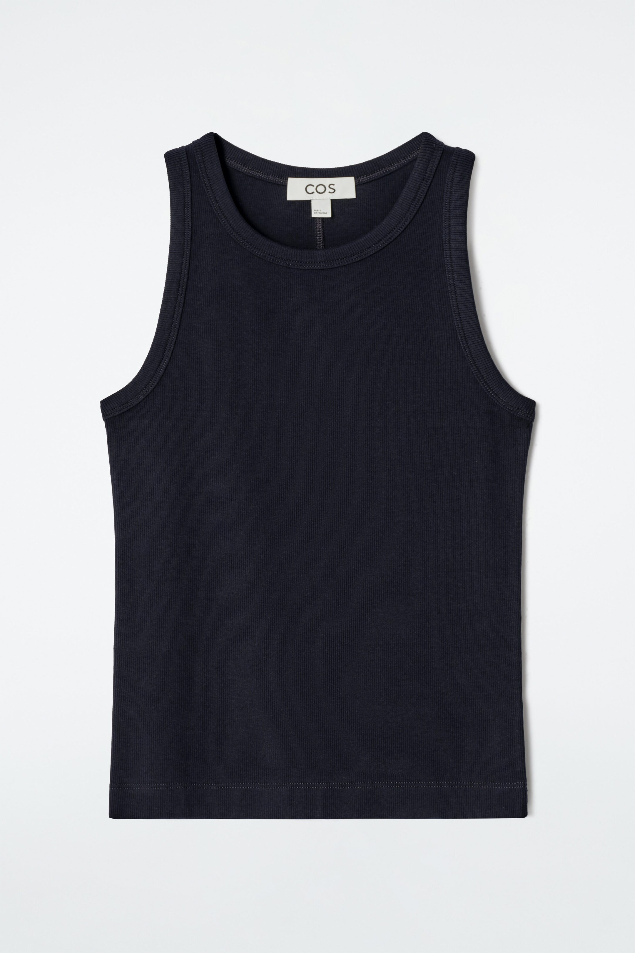 GERIPPTES TANKTOP - NAVYBLAU | COS (EU)