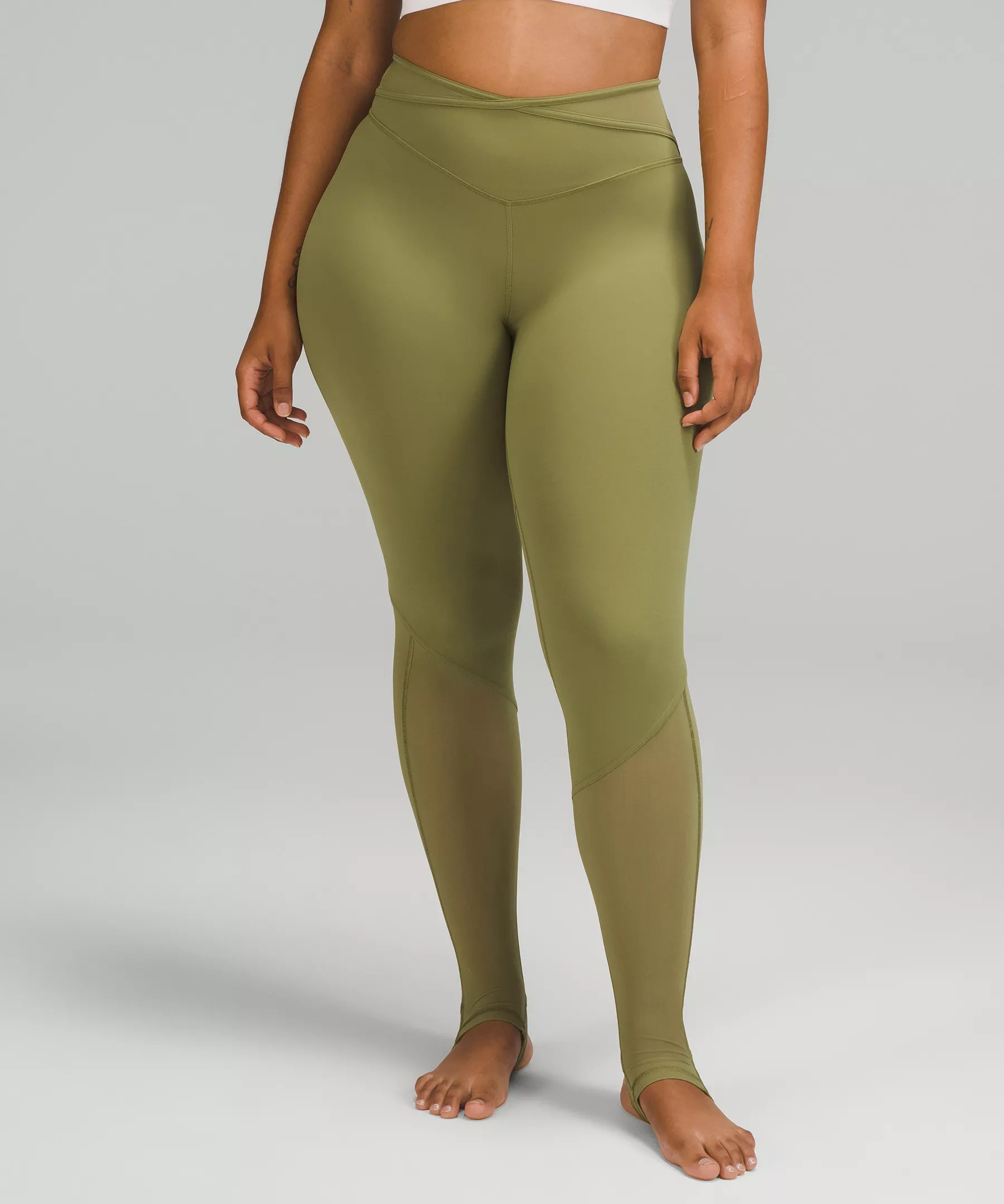 Nulu and Crisscross Mesh Stirrup Tight | Lululemon (US)