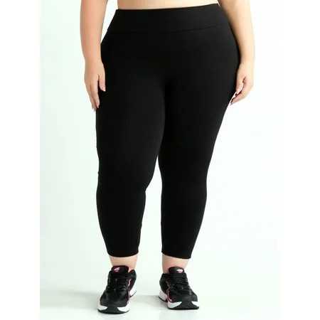 Terra & Sky Women s Plus Size Capri Legging | Walmart (US)