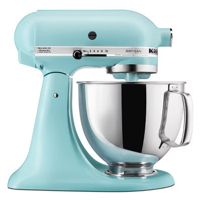 KitchenAid Artisan Series 5qt Tilt-Head Stand Mixer - Mineral Water Blue | Target