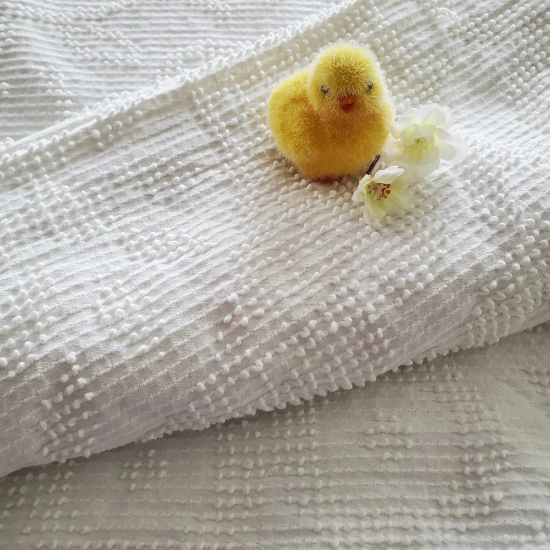 Large / Queen Chenille Bedspread / Quilt Good Vintage | Etsy | Etsy (US)