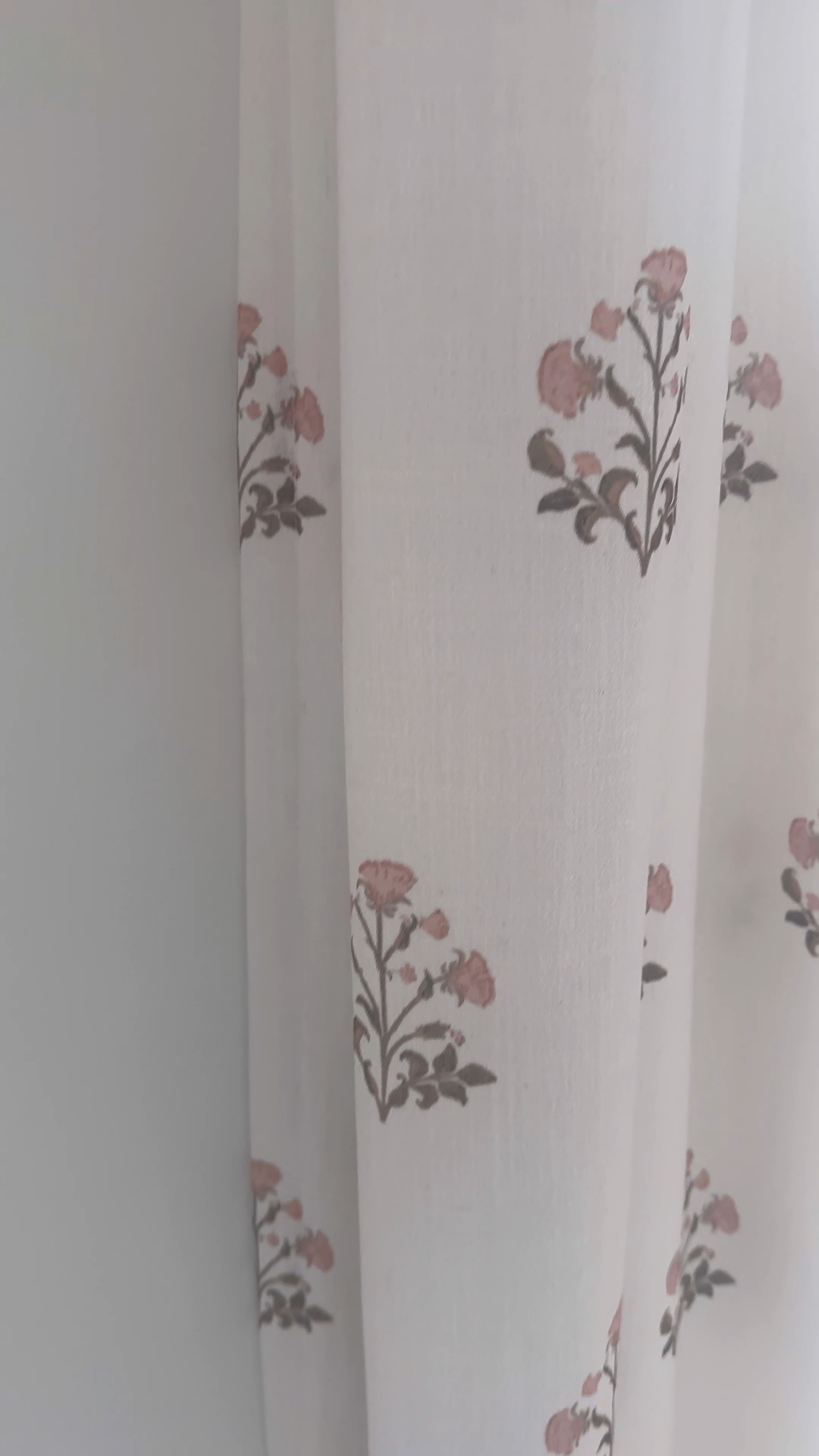 The prettiest block print + pinch pleat curtains! 

I used the 96”L with our 9ft. ceilings—the windows are lower or I may have used longer length🤍

#LTKFindsUnder100 #LTKHome