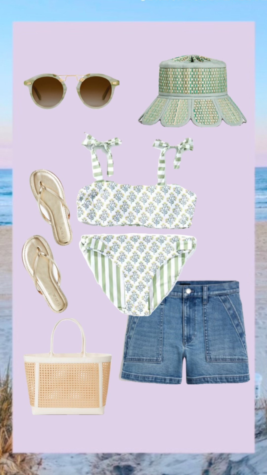 Summer outfit Inspo! #beach #summer #outfit #inspo #bikini #style 

#LTKSaleAlert #LTKFindsUnder100 #LTKSwim