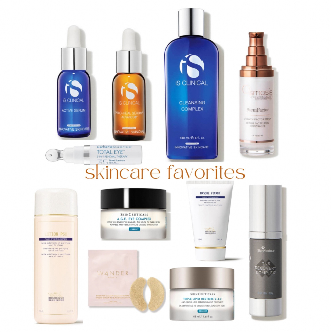 my skincare staples. 

biologique recherche lotion p50, skinceuticals, skinmedica, iS Clincial, osmosis beauty

#LTKbeauty #LTKhome