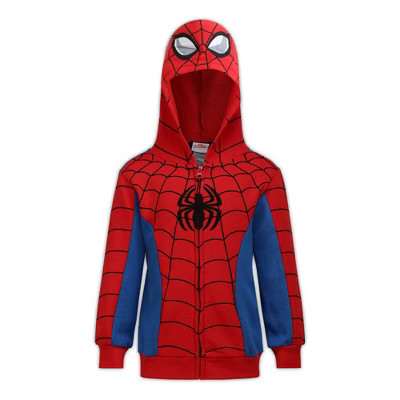 Marvel Spider-Man Boys Zip-Up Hoodie Sweatshirts for Toddlers and Big Kids | Target