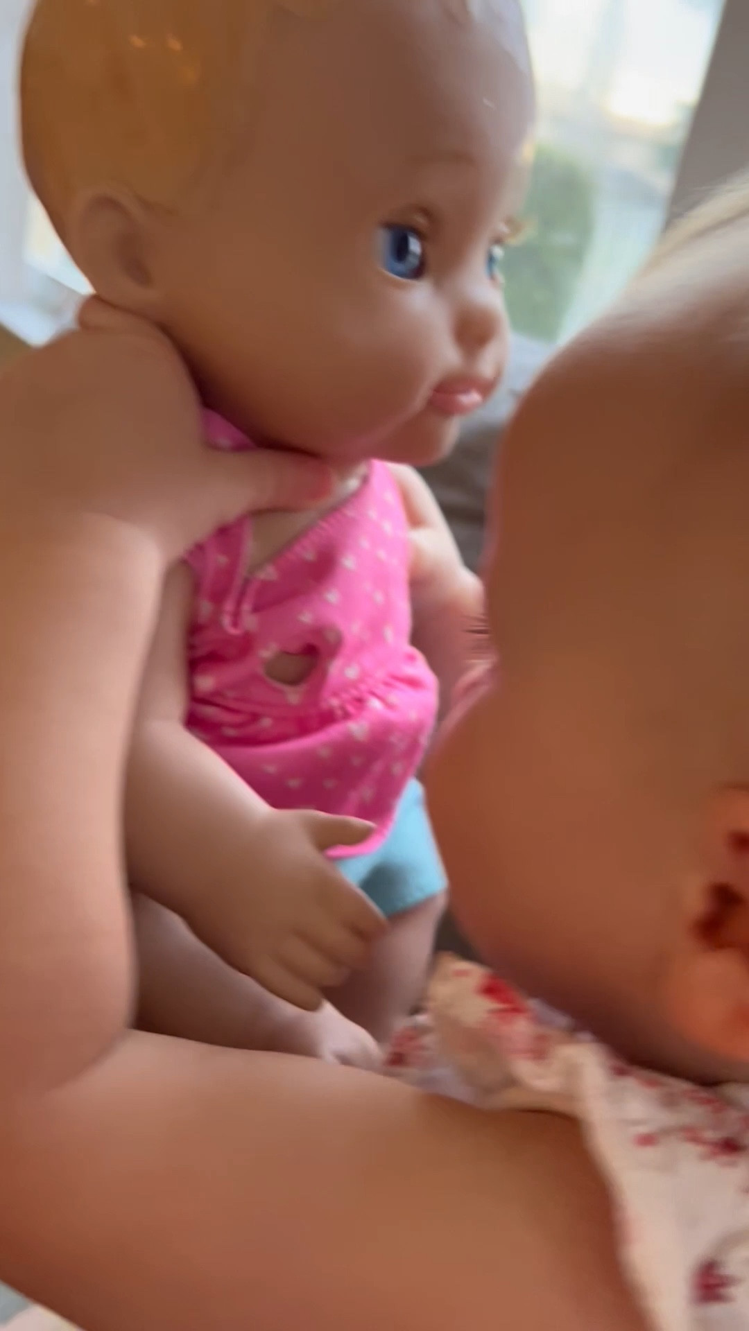 Watching them care for their Baby Alive is the cutest thing. Feeding time, cuddles, and nonstop giggles.#babytoys#babyalive

#LTKBaby