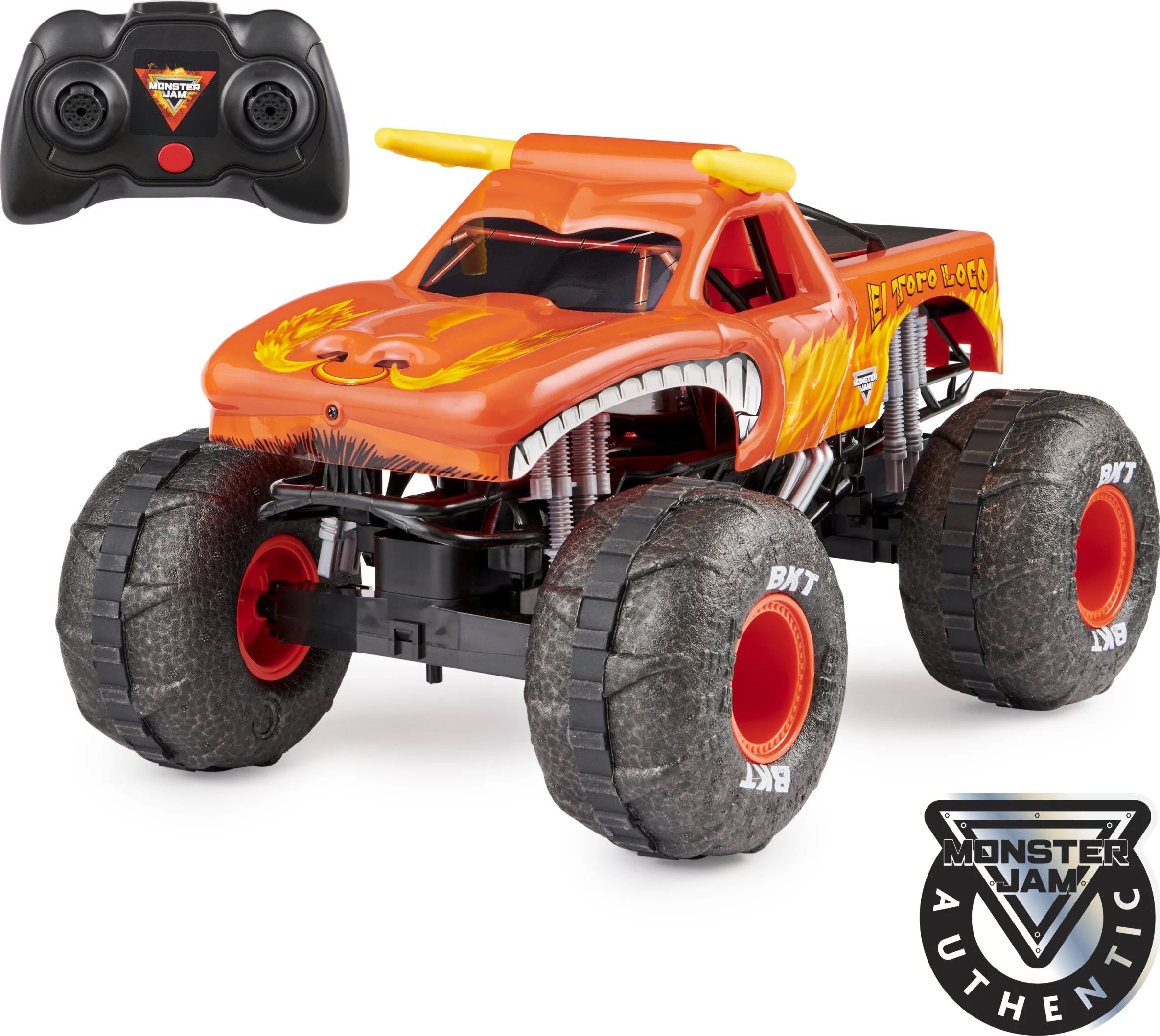 Monster Jam El Toro Loco RC Monster Truck 1:10 Scale Walmart Exclusive | Walmart (US)