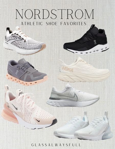 Gift guide for her, gift guide, Nordstrom athletic shoe favorites, tennis shoes, sneakers, running shoes, neutral running shoes, Nike, on cloud, brooks, hoka. Callie Glass 



#LTKHoliday #LTKGiftGuide #LTKshoecrush