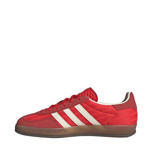 Womens adidas Gazelle Indoor Athletic Shoe - Red / Better Scarlet / Cream White | Journeys