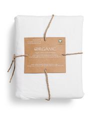 Organic Cotton Solid Duvet Set | TJ Maxx
