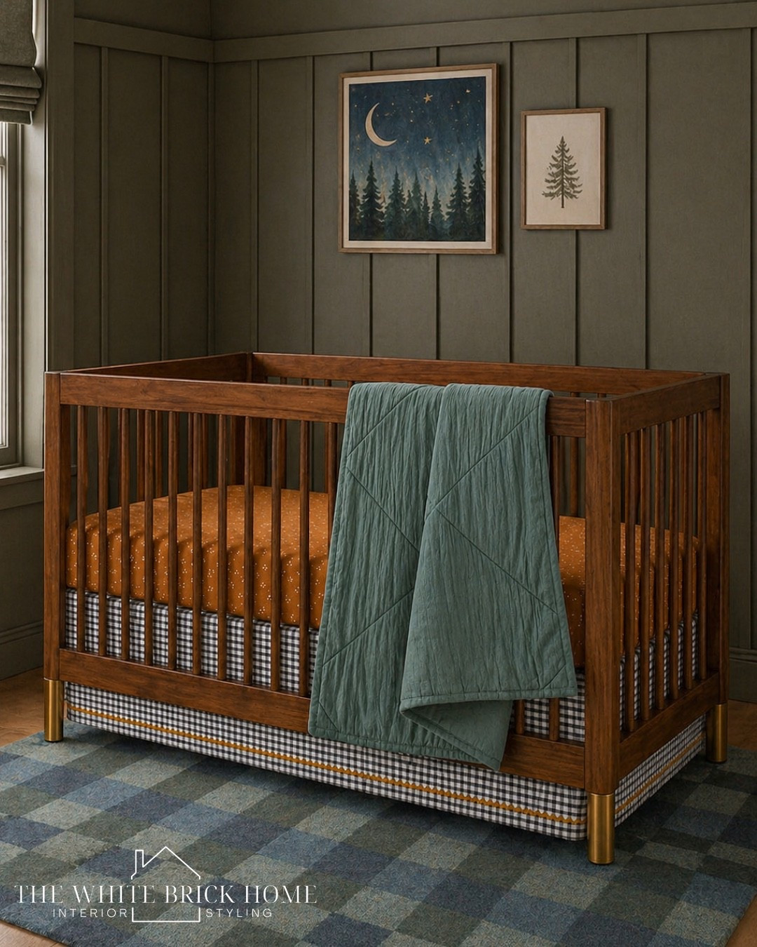 I love this bedding combination with this stunning crib! Perfect for a cozy, modern woodland nursery design. 
🖤🖤
Nursery, nursery decor, nursery ideas, nursery theme, nursery bedding, crib, woodland nursery, modern woodland nursery, modern mountain nursery, nursery design ideas, nursery decor ideas, home decor, nursery decor, area rug, crate and kids, Etsy, wayfair 


#LTKBump #LTKBaby #LTKSaleAlert