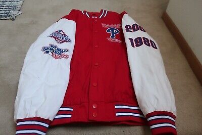 Philadelphia Phillies Men's Pre owned World Series Jacket Size Large  | eBay | eBay US