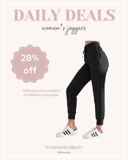 Women’s joggers on sale! Available in several colors (sale price varies)

Perfect lightweight material for Spring, women’s spring outfits, women’s casual outfits, spring capsule, spring staples, wardrobe staples, neutral wardrobe, Amazon wardrobe, Amazon daily deals

#LTKtravel #LTKfindsunder50 #LTKstyletip