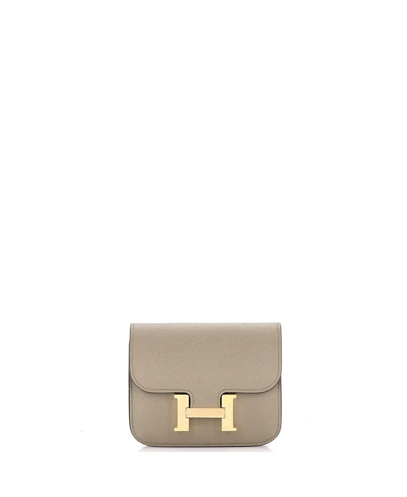 Pre-Owned HERMES Constance Slim Wallet Evercolor | Bloomingdale's (US)