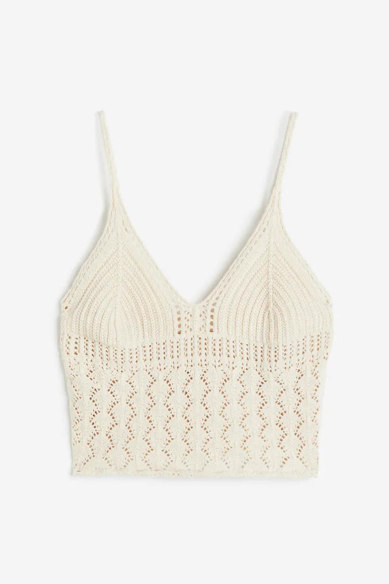 Crochet-look Top | H&M (US + CA)
