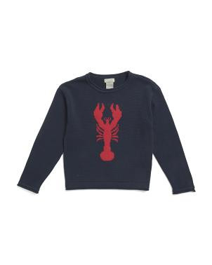 Boys Lobster Crew Neck Sweater | TJ Maxx