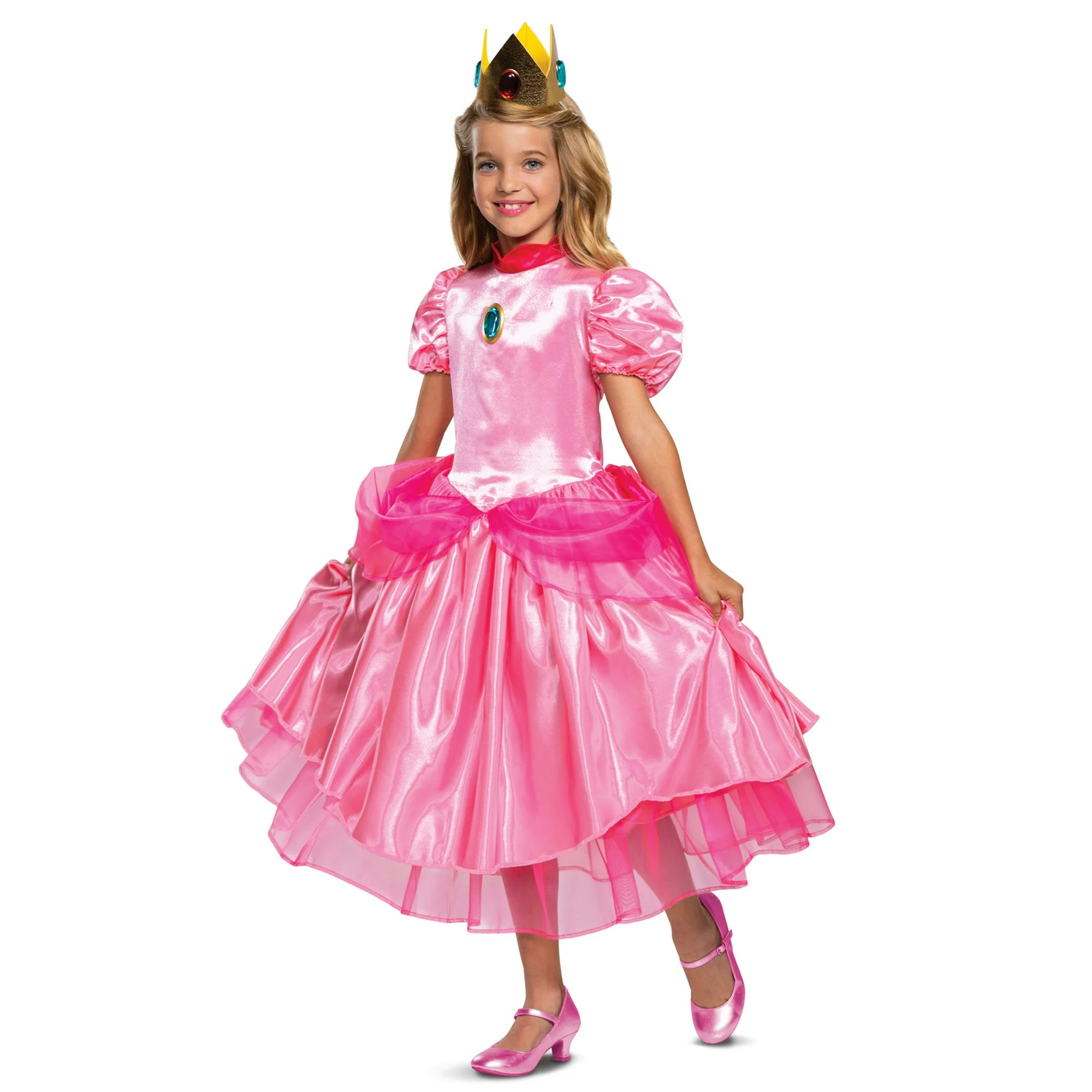 Disguise Princess Peach Deluxe Child Costume | Walmart (US)