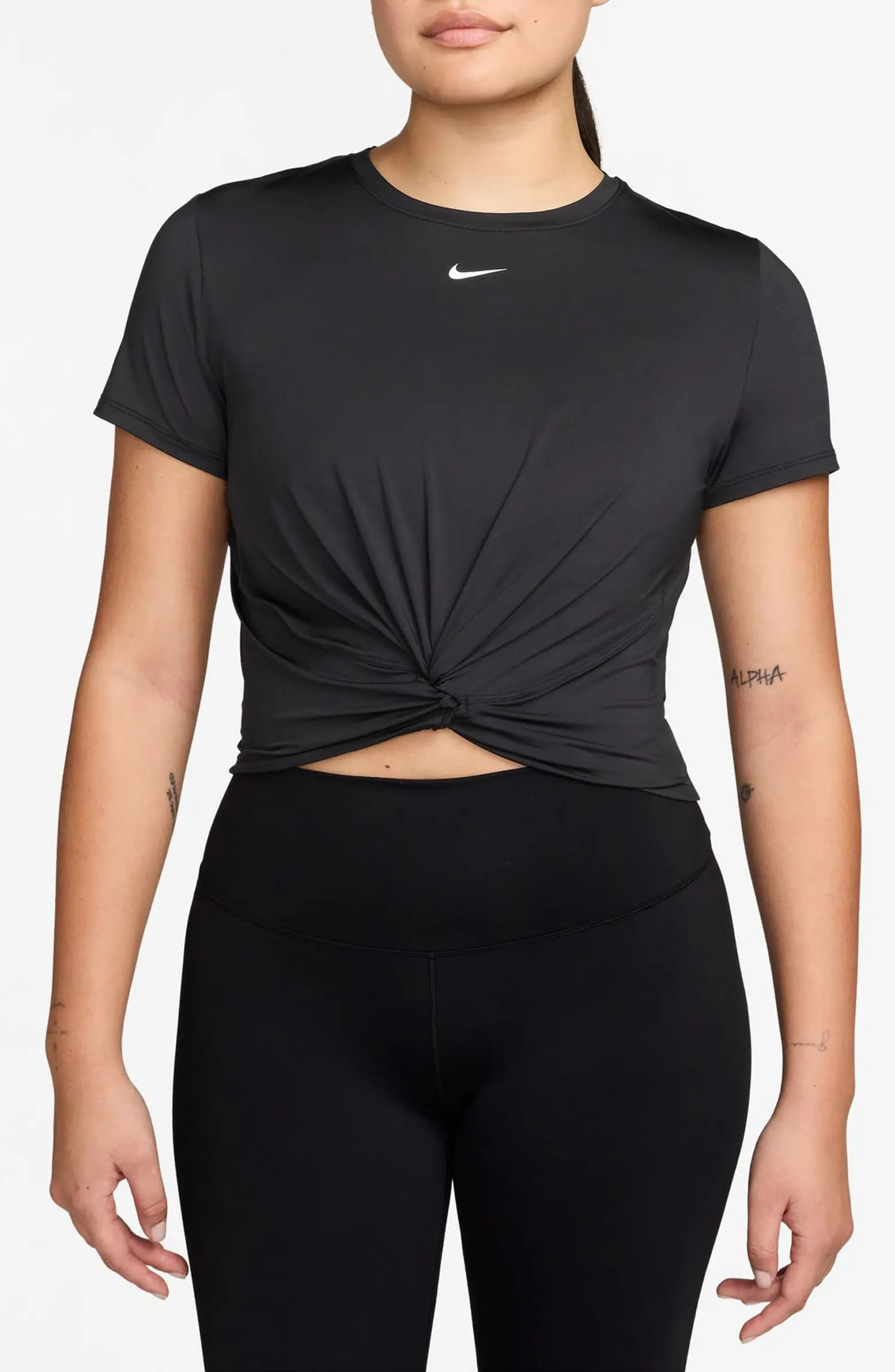 One Classic Dri-FIT Twist Front Top | Nordstrom