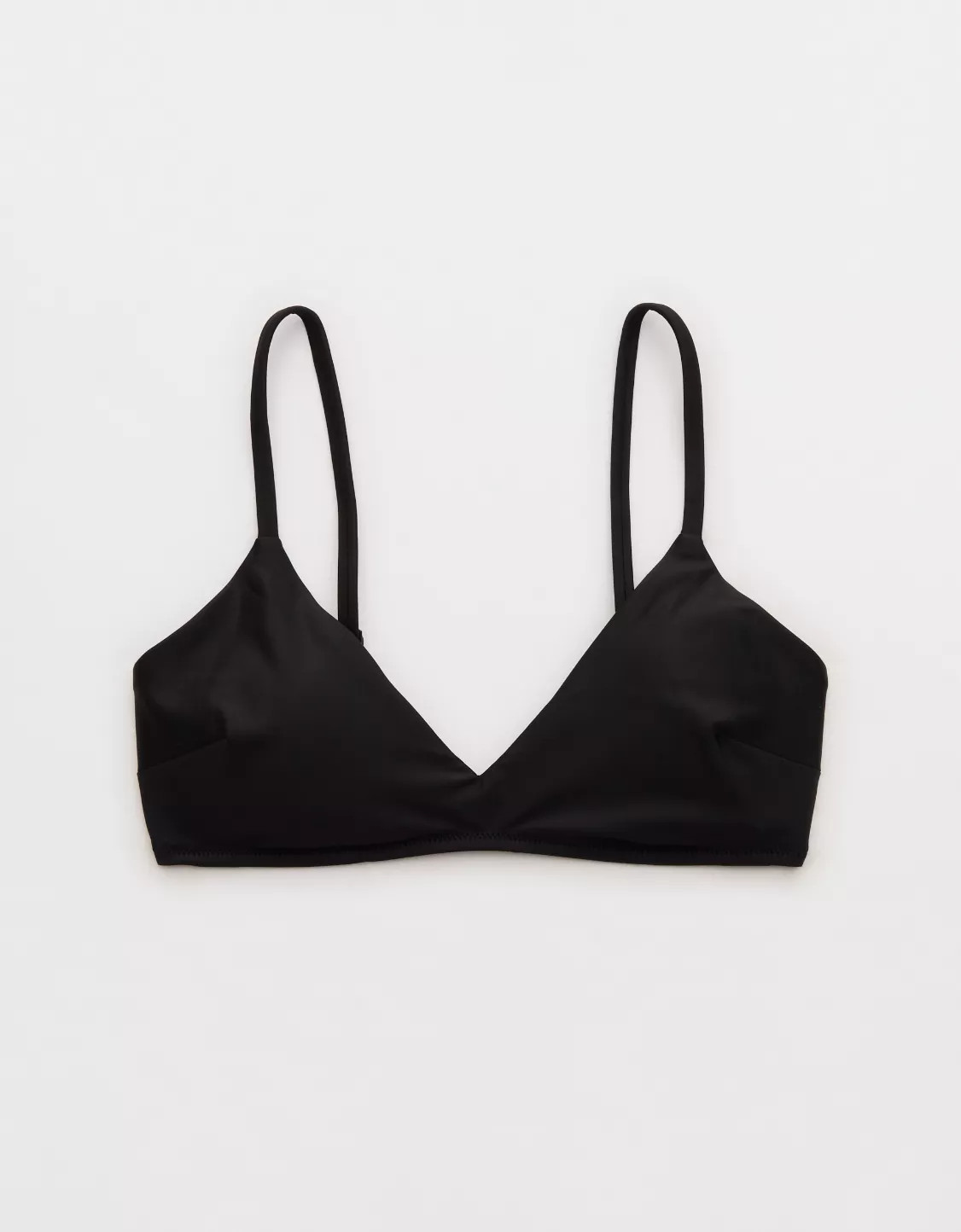 Aerie Skinny Strap Voop Bikini Top | American Eagle Outfitters (US & CA)