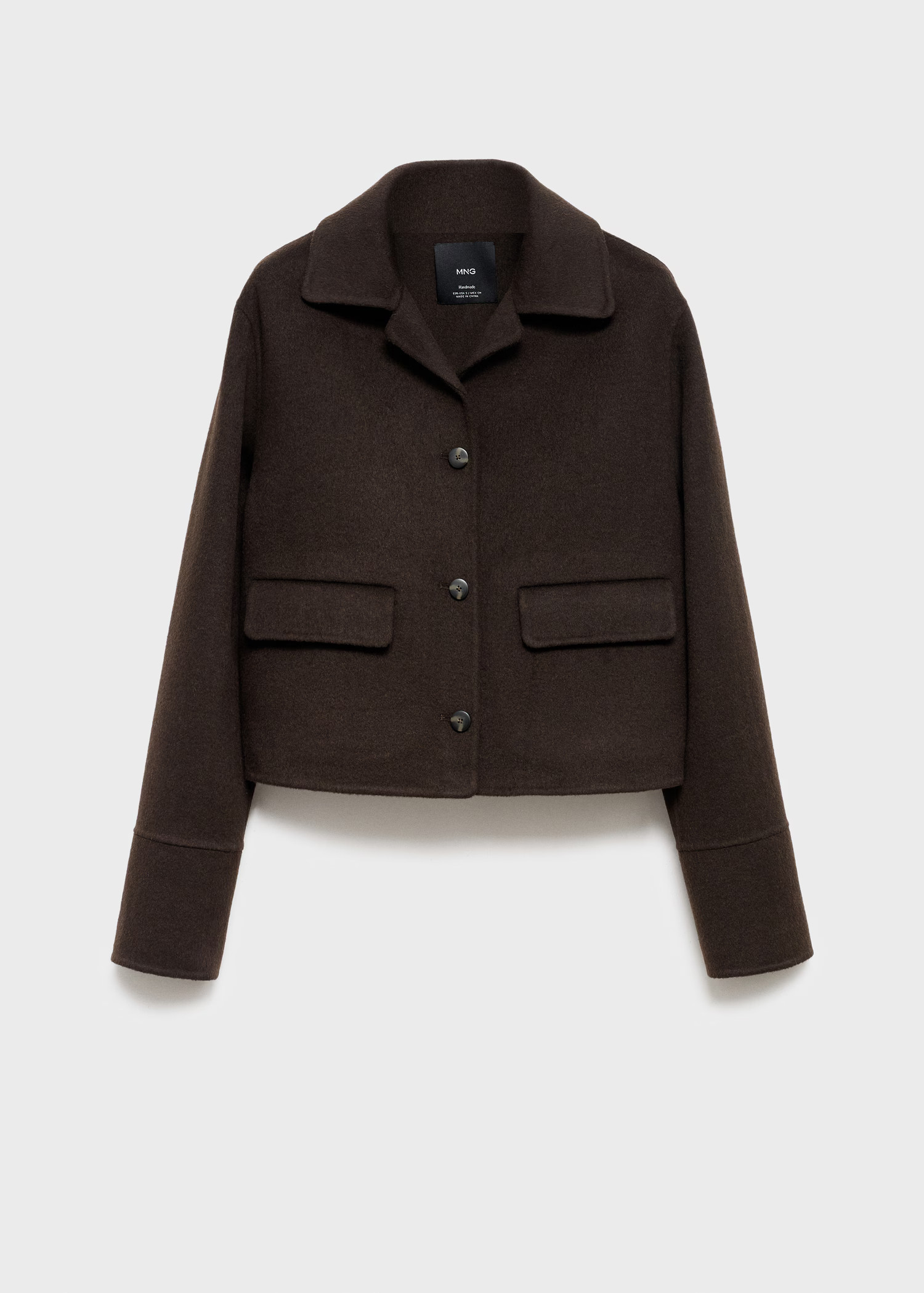 Wool jacket with buttons | Mango (US/MX/AU)