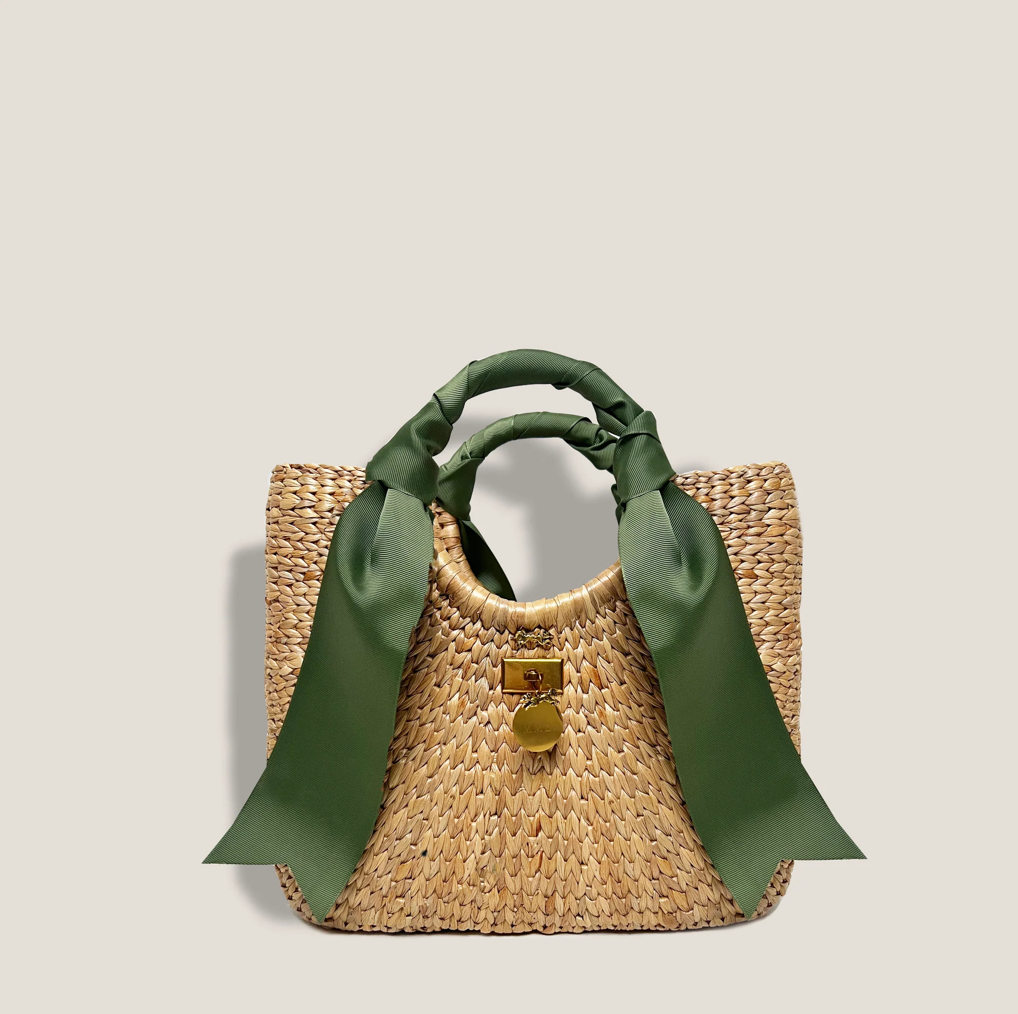 MME. BENTLEY PETITE TOTE -  MOSS | MME.MINK