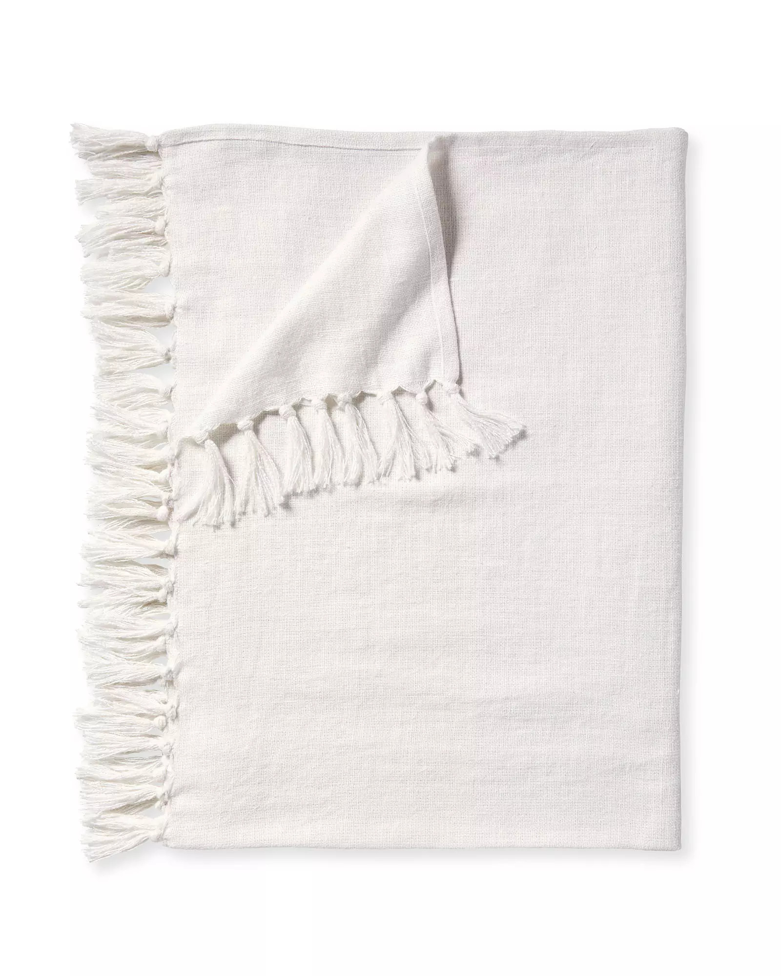 Mendocino Linen Throw | Serena and Lily