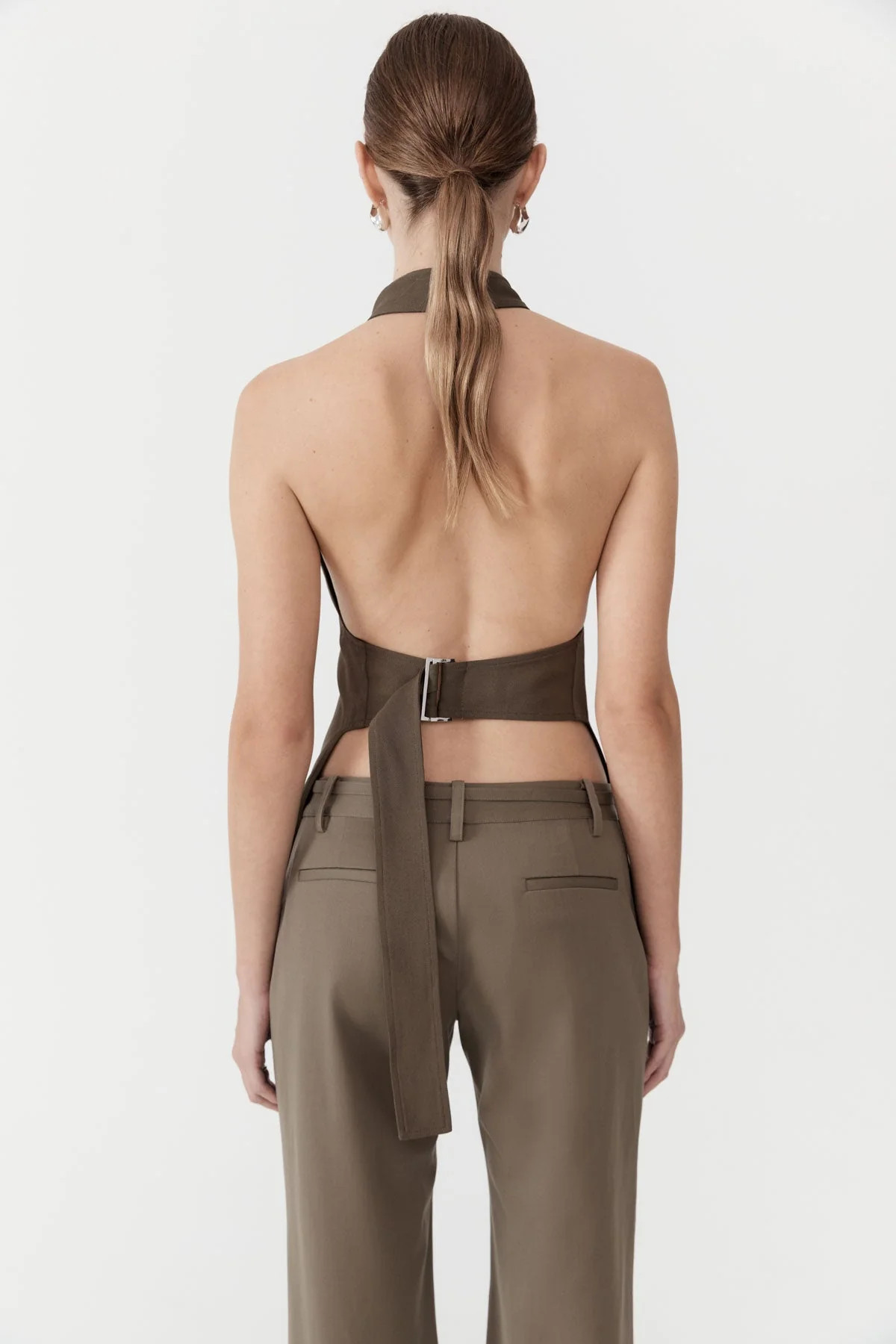 High Neck Tunic - Olivine | St. Agni (US, UK, EU)