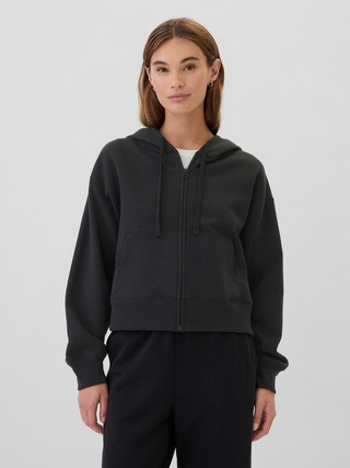 Oversized Fleece Zip Hoodie | Gap Factory