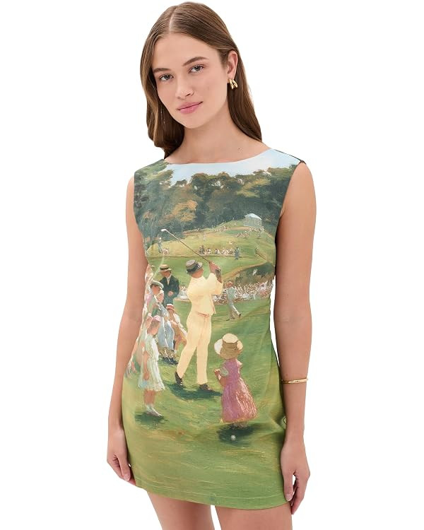 Yellow the Label Women's Augusta Linen Dress | Amazon (US)