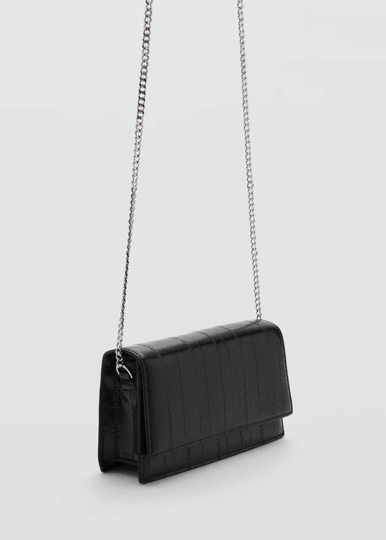 Textured leather effect bag | Mango (US/MX/AU)