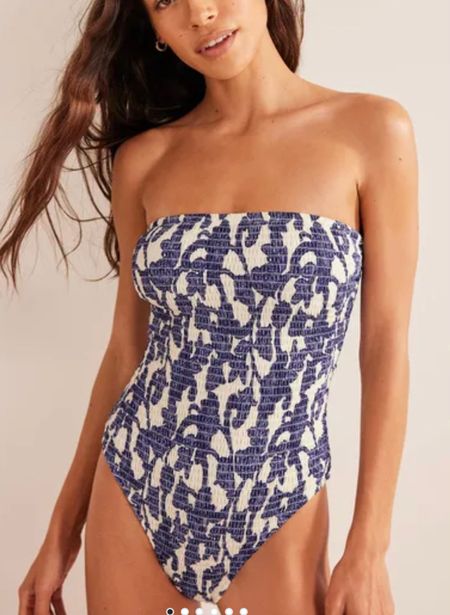 Smocked swimsuit, one piece swimsuit 

#LTKswim #LTKSeasonal