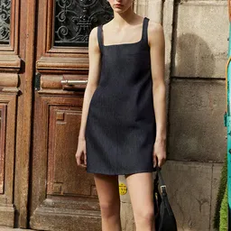 cos denim dress Midi Shirt Pocket lining COS | Dresses | Cos