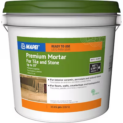MAPEI Premium Mortar Ceramic Tile Mastic (3.5-Gallon (s) | Lowe's